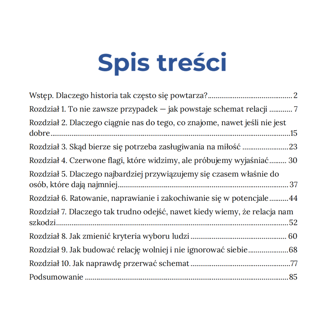 Dlaczego wybieram takich ludzi?
